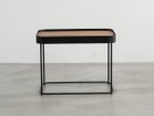 【ノーウェアライクホーム/NOWHERE LIKE HOME / GOODS】のFROM Side Table / フローム サイドテーブル 40 ウォールナット × PVC ブラック(ウォールナット面を上にした場合)|ID: prp329100004971962 ipo3291000000037283298