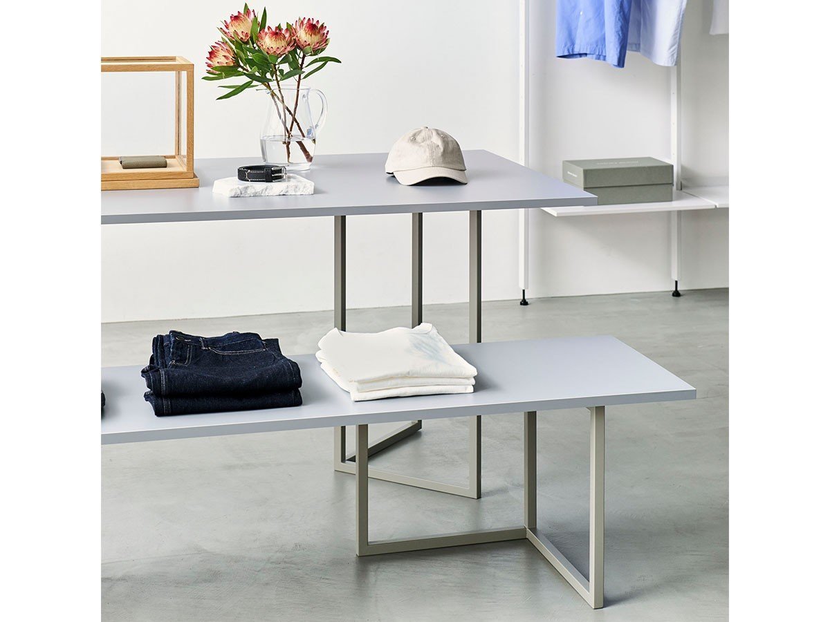 【スティール/stiiilll / GOODS】のTable Set / テーブルセット メラミンウッド天板 + 木脚 S インテリア・キッズ・メンズ・レディースファッション・服の通販 founy(ファウニー) 　ウッド　Wooden Design　シンプル　Simple, Minimal　テーブル　Table, Dining Table　ホーム・キャンプ・アウトドア・お取り寄せ　Home Living / Home & Lifestyle / Camping Gear / Outdoor Camping　家具・インテリア　Home Furniture & Interior. Stylish & Functional Living Spaces　テーブル　Dining, Coffee & Side Tables　ローテーブル・センターテーブル　Coffee & Center Tables　参考イメージ|ID: prp329100004971966 ipo3291000000037283330