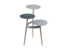 【カナヤ/KANAYA / GOODS】のTABLE HK+03 / 3段テーブル HK+03 錆加工 タイプ:ナラ × 青錆|ID: prp329100004971983 ipo3291000000037283405