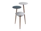 【カナヤ/KANAYA / GOODS】のTABLE HK+03 / 3段テーブル HK+03 錆加工 タイプ:ウォールナット × 青錆|ID: prp329100004971983 ipo3291000000037283408