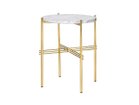 【グビ/GUBI / GOODS】のTS Side Table / TS サイドテーブル Φ400 天板ホワイトカラーラマーブル、フレームブラス|ID: prp329100004971994 ipo3291000000037283464
