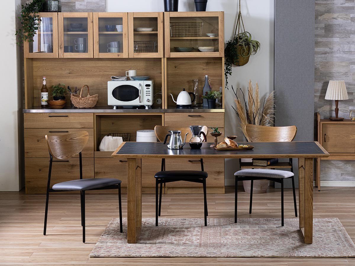 【ノラ/nora / GOODS】のIRORO DINING TABLE / イロロ ダイニングテーブル 幅160cm レッドオーク天板 O脚 インテリア・キッズ・メンズ・レディースファッション・服の通販 founy(ファウニー) 　ウッド　Wooden Design　テーブル　Table, Dining Table　バランス　Balance, Style Balance　雑誌　Magazine, Fashion Magazine　ホーム・キャンプ・アウトドア・お取り寄せ　Home Living / Home & Lifestyle / Camping Gear / Outdoor Camping　家具・インテリア　Home Furniture & Interior. Stylish & Functional Living Spaces　テーブル　Dining, Coffee & Side Tables　ダイニングテーブル・食卓テーブル　Dining Tables　参考イメージ|ID: prp329100004971998 ipo3291000000037283474