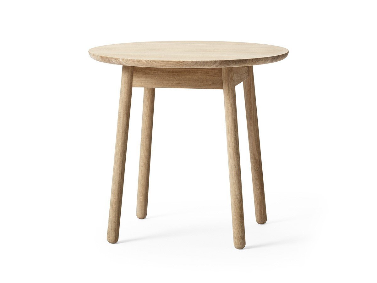 【プラスハレ/Plus Halle / GOODS】のNest Table Oak / ネスト テーブル オーク 直径65 × 高さ61cm インテリア・キッズ・メンズ・レディースファッション・服の通販 founy(ファウニー) 　テーブル　Table, Dining Table　モダン　Modern, Contemporary　ホーム・キャンプ・アウトドア・お取り寄せ　Home Living / Home & Lifestyle / Camping Gear / Outdoor Camping　家具・インテリア　Home Furniture & Interior. Stylish & Functional Living Spaces　テーブル　Dining, Coffee & Side Tables　ローテーブル・センターテーブル　Coffee & Center Tables　ホワイトピグメンテッド仕上|ID: prp329100004972010 ipo3291000000037283529