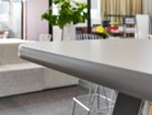 【ノルオフィス/Knoll Office / GOODS】のRockwell Unscripted Tall Table / ロックウェル アンスクリプテッド トールテーブル(メラミン天板) 大人の最旬トレンドファッション＆コーディネート founy(ファウニー) テーブル Table, Dining Table ニューヨーク New York, NYC Style パフォーマンス Performance, Active Function ベスト Vest, Waistcoat ワーク Workwear, Utility Style ビジネス 仕事 通勤 Business / Work / Commuting ホーム・キャンプ・アウトドア・お取り寄せ Home Living / Home & Lifestyle / Camping Gear / Outdoor Camping 家具・インテリア Home Furniture & Interior. Stylish & Functional Living Spaces テーブル Dining, Coffee & Side Tables コンソールテーブル・カウンター机 Console & Hallway Tables thumbnail 「天板 / ラウンドエッジ」参考イメージ|ID: prp329100004972025 ipo3291000000037283615