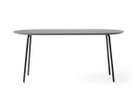 【プラスハレ/Plus Halle / GOODS】のNest Table / ネスト テーブル 幅160cm 大人の最旬トレンドファッション＆コーディネート founy(ファウニー) なめらか Smooth, Silky Texture シンプル Simple, Minimal テーブル Table, Dining Table デスク Desk, Work Desk モダン Modern, Contemporary ワーク Workwear, Utility Style 抗菌 Antibacterial, Bacteria-Resistant ホーム・キャンプ・アウトドア・お取り寄せ Home Living / Home & Lifestyle / Camping Gear / Outdoor Camping 家具・インテリア Home Furniture & Interior. Stylish & Functional Living Spaces テーブル Dining, Coffee & Side Tables ダイニングテーブル・食卓テーブル Dining Tables thumbnail 天板:ブラックラミネート、脚部ブラック|ID: prp329100004972030 ipo3291000000037283634