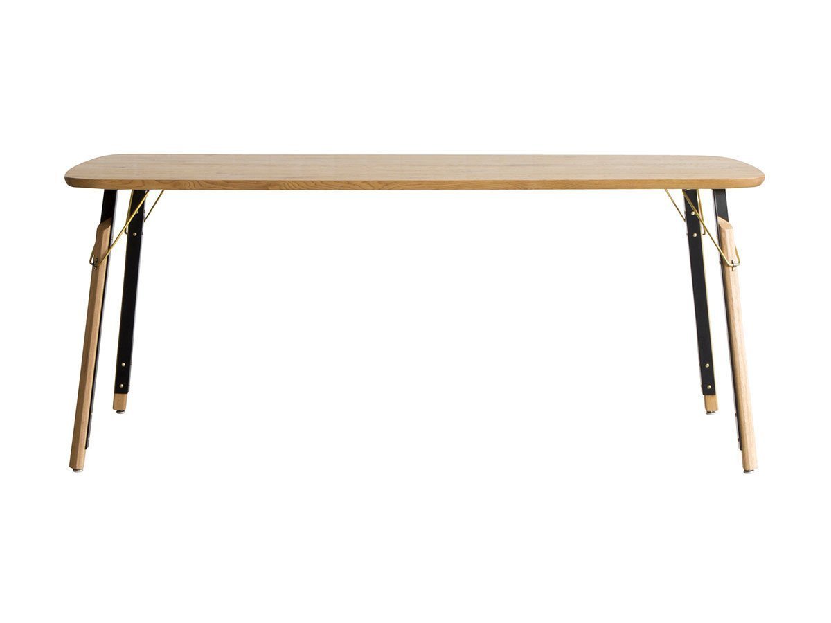 【イージーライフ/Easy Life / GOODS】のMEATH DINING TABLE / ミース ダイニングテーブル カーブ天板 + No.6脚(クラフト脚) インテリア・キッズ・メンズ・レディースファッション・服の通販 founy(ファウニー) 　オイル　Body Oil　カラフル　Colorful Design　コーティング　Coating, Coated Finish　テーブル　Table, Dining Table　ベーシック　Basic, Essential　おすすめ　Recommended / Our Picks　ホーム・キャンプ・アウトドア・お取り寄せ　Home Living / Home & Lifestyle / Camping Gear / Outdoor Camping　家具・インテリア　Home Furniture & Interior. Stylish & Functional Living Spaces　テーブル　Dining, Coffee & Side Tables　ダイニングテーブル・食卓テーブル　Dining Tables　サイズ:幅170cm|ID: prp329100004972036 ipo3291000000037283670