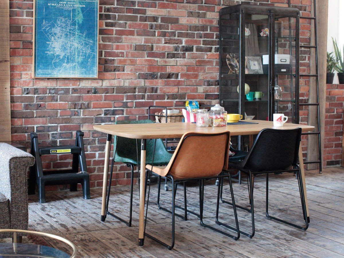 【イージーライフ/Easy Life / GOODS】のMEATH DINING TABLE / ミース ダイニングテーブル カーブ天板 + No.6脚(クラフト脚) インテリア・キッズ・メンズ・レディースファッション・服の通販 founy(ファウニー) 　オイル　Body Oil　カラフル　Colorful Design　コーティング　Coating, Coated Finish　テーブル　Table, Dining Table　ベーシック　Basic, Essential　おすすめ　Recommended / Our Picks　ホーム・キャンプ・アウトドア・お取り寄せ　Home Living / Home & Lifestyle / Camping Gear / Outdoor Camping　家具・インテリア　Home Furniture & Interior. Stylish & Functional Living Spaces　テーブル　Dining, Coffee & Side Tables　ダイニングテーブル・食卓テーブル　Dining Tables　天板参考イメージ|ID: prp329100004972036 ipo3291000000037283679