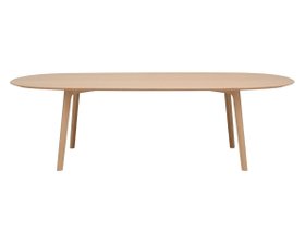 【ラウンディッシュ/Roundish / GOODS】のDining Table / ダイニングテーブル 幅240cm(オーク) 大人の最旬トレンドファッション＆コーディネート founy(ファウニー) オーバル Oval Design テーブル Table, Dining Table ホーム・キャンプ・アウトドア・お取り寄せ Home Living / Home & Lifestyle / Camping Gear / Outdoor Camping 家具・インテリア Home Furniture & Interior. Stylish & Functional Living Spaces テーブル Dining, Coffee & Side Tables ダイニングテーブル・食卓テーブル Dining Tables |ID:prp329100004972052