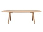 【ラウンディッシュ/Roundish / GOODS】のDining Table / ダイニングテーブル 幅240cm(オーク) 大人の最旬トレンドファッション＆コーディネート founy(ファウニー) オーバル Oval Design テーブル Table, Dining Table ホーム・キャンプ・アウトドア・お取り寄せ Home Living / Home & Lifestyle / Camping Gear / Outdoor Camping 家具・インテリア Home Furniture & Interior. Stylish & Functional Living Spaces テーブル Dining, Coffee & Side Tables ダイニングテーブル・食卓テーブル Dining Tables thumbnail ウッド:ホワイトオーク NL-0(ウレタン塗装 / ナチュラルホワイト)|ID: prp329100004972052 ipo3291000000037283765