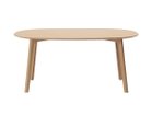 【ラウンディッシュ/Roundish / GOODS】のDining Table 160 / ダイニングテーブル 幅160cm(ビーチ) 大人の最旬トレンドファッション＆コーディネート founy(ファウニー) オーバル Oval Design テーブル Table, Dining Table ビーチ Beach, Seaside ホーム・キャンプ・アウトドア・お取り寄せ Home Living / Home & Lifestyle / Camping Gear / Outdoor Camping 家具・インテリア Home Furniture & Interior. Stylish & Functional Living Spaces テーブル Dining, Coffee & Side Tables ダイニングテーブル・食卓テーブル Dining Tables thumbnail ウッド:アンスチームドビーチ NL-0(ウレタン塗装 / ナチュラルホワイト)|ID: prp329100004972056 ipo3291000000037283775