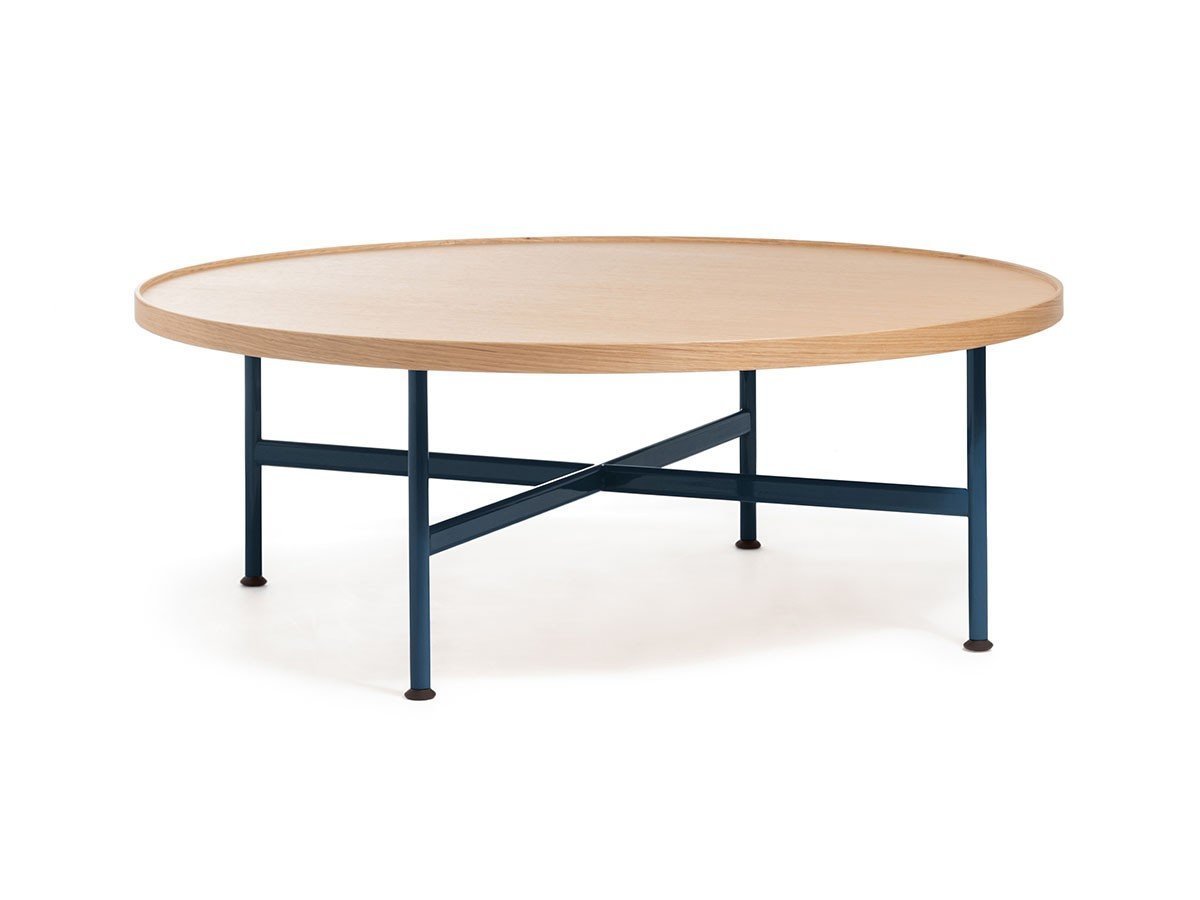 【マジス/MAGIS / GOODS】のMOTTA LOW TABLE / モッタ ローテーブル 直径100cm インテリア・キッズ・メンズ・レディースファッション・服の通販 founy(ファウニー) 　送料無料　Free Shipping　コレクション　Collection, Seasonal Line　チューブ　Tube, Tube Top　テーブル　Table, Dining Table　フォルム　Silhouette, Form　フレーム　Frame, Outline　ロンドン　London Style, British Inspired　ホーム・キャンプ・アウトドア・お取り寄せ　Home Living / Home & Lifestyle / Camping Gear / Outdoor Camping　家具・インテリア　Home Furniture & Interior. Stylish & Functional Living Spaces　テーブル　Dining, Coffee & Side Tables　ローテーブル・センターテーブル　Coffee & Center Tables　ブルー|ID: prp329100004972058 ipo3291000000037283782