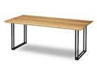 【フライミーパーラー/FLYMEe Parlor / GOODS】のDINING TABLE / ダイニングテーブル #100171 大人の最旬トレンドファッション＆コーディネート founy(ファウニー) オイル Body Oil テーブル Table, Dining Table モダン Modern, Contemporary ホーム・キャンプ・アウトドア・お取り寄せ Home Living / Home & Lifestyle / Camping Gear / Outdoor Camping 家具・インテリア Home Furniture & Interior. Stylish & Functional Living Spaces テーブル Dining, Coffee & Side Tables ダイニングテーブル・食卓テーブル Dining Tables thumbnail 天板ウッド:オーク、サイズ:幅180cm|ID: prp329100004972069 ipo3291000000037283819