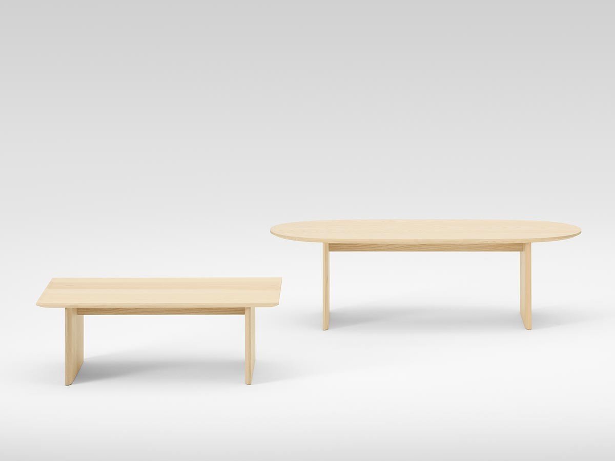【マルニコレクション/MARUNI COLLECTION / GOODS】のSHOTO Coffee Table 125 / ショトウ コーヒーテーブル 幅125cm 楕円 インテリア・キッズ・メンズ・レディースファッション・服の通販 founy(ファウニー) 　シンプル　Simple, Minimal　テーブル　Table, Dining Table　ホーム・キャンプ・アウトドア・お取り寄せ　Home Living / Home & Lifestyle / Camping Gear / Outdoor Camping　家具・インテリア　Home Furniture & Interior. Stylish & Functional Living Spaces　テーブル　Dining, Coffee & Side Tables　ローテーブル・センターテーブル　Coffee & Center Tables　天板は長方形と楕円形(本商品)の2タイプ展開。|ID: prp329100004972121 ipo3291000000037284008