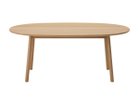 【マルニコレクション/MARUNI COLLECTION / GOODS】のFugu Dining Table 180 / フグ ダイニングテーブル 幅180cm ウッドオーク NL-0(ナチュラルホワイト)|ID: prp329100004972130 ipo3291000000037284045