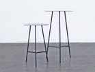 【ライフファニチャー/LIFE FURNITURE / GOODS】のAX SIDE TABLE 45 / AX サイドテーブル 45 左:本商品(高さ45cm)、右:サイズ違いの「高さ60cm」|ID: prp329100004972138 ipo3291000000037284078