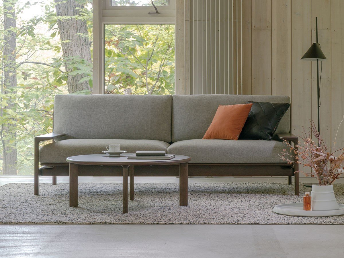 【その他のブランド/Other】のYUKAR LUX / ユカラ ラックス リビング 丸テーブル 直径85cm インテリア・キッズ・メンズ・レディースファッション・服の通販 founy(ファウニー) 　シンプル　Simple, Minimal　テーブル　Table, Dining Table　フォルム　Silhouette, Form　ホーム・キャンプ・アウトドア・お取り寄せ　Home Living / Home & Lifestyle / Camping Gear / Outdoor Camping　家具・インテリア　Home Furniture & Interior. Stylish & Functional Living Spaces　テーブル　Dining, Coffee & Side Tables　ローテーブル・センターテーブル　Coffee & Center Tables　北海道ナラ D|ID: prp329100004972142 ipo3291000000037284100