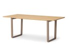 【カンディハウス/CondeHouse / GOODS】のSL TABLE / SLテーブル ソリッドテーブル 幅150～幅210cm 天板:北海道ナラ WNF、脚部:北海道ナラ GY、サイズ:幅180 × 奥行90 × 高さ71cm|ID: prp329100004972160 ipo3291000000037284194