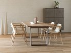 【カンディハウス/CondeHouse / GOODS】のSL TABLE / SLテーブル ソリッドテーブル 幅150～幅210cm 天板:北海道ナラ WNF、脚部:北海道ナラ GY、サイズ:幅180 × 奥行90 × 高さ71cm|ID: prp329100004972160 ipo3291000000037284200