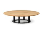 【その他のブランド/Other】のRB TABLE / RBテーブル ラウンドローテーブル 大人の最旬トレンドファッション＆コーディネート founy(ファウニー) テーブル Table, Dining Table ランダム Random, Irregular ホーム・キャンプ・アウトドア・お取り寄せ Home Living / Home & Lifestyle / Camping Gear / Outdoor Camping 家具・インテリア Home Furniture & Interior. Stylish & Functional Living Spaces テーブル Dining, Coffee & Side Tables ローテーブル・センターテーブル Coffee & Center Tables thumbnail 天板:北海道ナラ OFN(オイル塗装)、脚部:サテングレー(S-GY)、サイズ:直径150 × 高さ|ID: prp329100004972162 ipo3291000000037284212