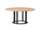 【その他のブランド/Other】のRB TABLE / RBテーブル ラウンドテーブル 大人の最旬トレンドファッション＆コーディネート founy(ファウニー) テーブル Table, Dining Table ラウンド Round, Round Neck ランダム Random, Irregular ホーム・キャンプ・アウトドア・お取り寄せ Home Living / Home & Lifestyle / Camping Gear / Outdoor Camping 家具・インテリア Home Furniture & Interior. Stylish & Functional Living Spaces テーブル Dining, Coffee & Side Tables ダイニングテーブル・食卓テーブル Dining Tables thumbnail 天板:北海道ナラ OFN(オイル塗装)、脚部:サテングレー(S-GY)、サイズ:直径150 × 高さ|ID: prp329100004972168 ipo3291000000037284251