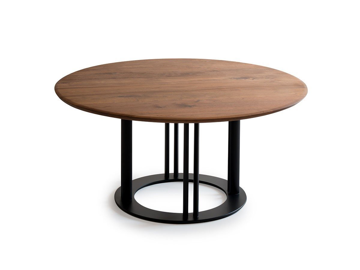【その他のブランド/Other】のRB TABLE / RBテーブル ラウンドテーブル インテリア・キッズ・メンズ・レディースファッション・服の通販 founy(ファウニー) 　テーブル　Table, Dining Table　ラウンド　Round, Round Neck　ランダム　Random, Irregular　ホーム・キャンプ・アウトドア・お取り寄せ　Home Living / Home & Lifestyle / Camping Gear / Outdoor Camping　家具・インテリア　Home Furniture & Interior. Stylish & Functional Living Spaces　テーブル　Dining, Coffee & Side Tables　ダイニングテーブル・食卓テーブル　Dining Tables　天板:ウォルナット OFN(オイル塗装)、脚部:サテングレー(S-GY)、サイズ:直径150 × 高|ID: prp329100004972168 ipo3291000000037284252