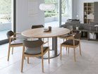 【その他のブランド/Other】のRB TABLE / RBテーブル ラウンドテーブル 大人の最旬トレンドファッション＆コーディネート founy(ファウニー) テーブル Table, Dining Table ラウンド Round, Round Neck ランダム Random, Irregular ホーム・キャンプ・アウトドア・お取り寄せ Home Living / Home & Lifestyle / Camping Gear / Outdoor Camping 家具・インテリア Home Furniture & Interior. Stylish & Functional Living Spaces テーブル Dining, Coffee & Side Tables ダイニングテーブル・食卓テーブル Dining Tables thumbnail 天板:北海道ナラ NF、サイズ:直径150 × 高さ71cm|ID: prp329100004972168 ipo3291000000037284256