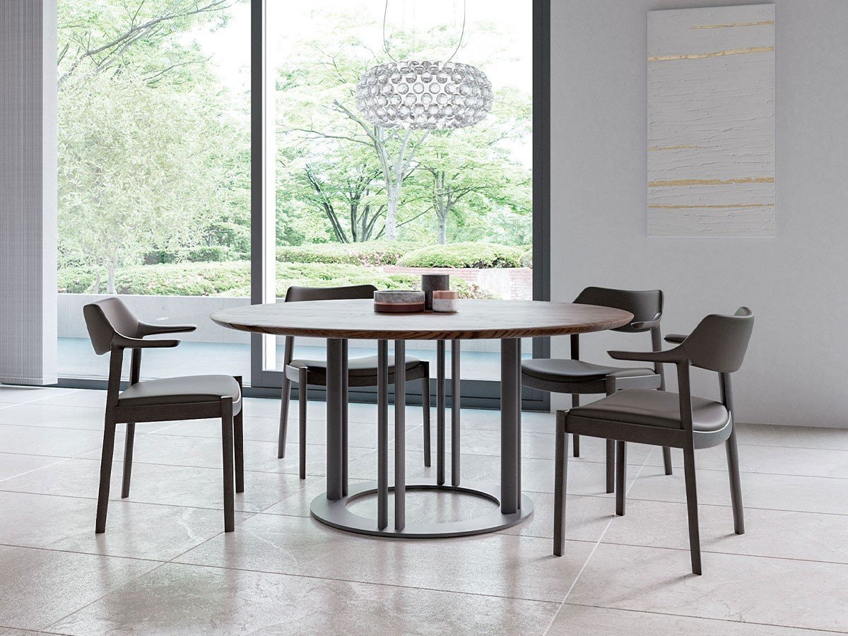 【その他のブランド/Other】のRB TABLE / RBテーブル ラウンドテーブル インテリア・キッズ・メンズ・レディースファッション・服の通販 founy(ファウニー) 　テーブル　Table, Dining Table　ラウンド　Round, Round Neck　ランダム　Random, Irregular　ホーム・キャンプ・アウトドア・お取り寄せ　Home Living / Home & Lifestyle / Camping Gear / Outdoor Camping　家具・インテリア　Home Furniture & Interior. Stylish & Functional Living Spaces　テーブル　Dining, Coffee & Side Tables　ダイニングテーブル・食卓テーブル　Dining Tables　天板:北海道ナラ M、サイズ:直径150 × 高さ71cm|ID: prp329100004972168 ipo3291000000037284260