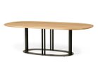 【その他のブランド/Other】のRB TABLE / RBテーブル テーブル 大人の最旬トレンドファッション＆コーディネート founy(ファウニー) オーバル Oval Design テーブル Table, Dining Table ランダム Random, Irregular ホーム・キャンプ・アウトドア・お取り寄せ Home Living / Home & Lifestyle / Camping Gear / Outdoor Camping 家具・インテリア Home Furniture & Interior. Stylish & Functional Living Spaces テーブル Dining, Coffee & Side Tables ダイニングテーブル・食卓テーブル Dining Tables thumbnail 天板:北海道タモ OFN(オイル塗装)、脚部:サテングレー(S-GY)、サイズ:幅220 × 高さ7|ID: prp329100004972172 ipo3291000000037284283