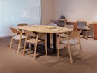 【その他のブランド/Other】のRB TABLE / RBテーブル テーブル 大人の最旬トレンドファッション＆コーディネート founy(ファウニー) オーバル Oval Design テーブル Table, Dining Table ランダム Random, Irregular ホーム・キャンプ・アウトドア・お取り寄せ Home Living / Home & Lifestyle / Camping Gear / Outdoor Camping 家具・インテリア Home Furniture & Interior. Stylish & Functional Living Spaces テーブル Dining, Coffee & Side Tables ダイニングテーブル・食卓テーブル Dining Tables thumbnail 天板:北海道タモ OFN(オイル塗装)、脚部:サテングレー(S-GY)、サイズ:幅220 × 高さ7|ID: prp329100004972172 ipo3291000000037284284