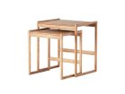 【日進木工/NISSHIN MOKKOU / GOODS】のac-cent NEST TABLE / アクセント ネストテーブル 大人の最旬トレンドファッション＆コーディネート founy(ファウニー) 送料無料 Free Shipping コンパクト Compact, Small Size スリム Slim, Slim Fit テーブル Table, Dining Table フレーム Frame, Outline ホーム・キャンプ・アウトドア・お取り寄せ Home Living / Home & Lifestyle / Camping Gear / Outdoor Camping 家具・インテリア Home Furniture & Interior. Stylish & Functional Living Spaces その他 インテリア雑貨、家具 Home Decor & Furniture Extras thumbnail ウッド:ブナ材 FN|ID: prp329100004972200 ipo3291000000037284401