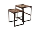 【日進木工/NISSHIN MOKKOU / GOODS】のac-cent NEST TABLE / アクセント ネストテーブル 大人の最旬トレンドファッション＆コーディネート founy(ファウニー) 送料無料 Free Shipping コンパクト Compact, Small Size スリム Slim, Slim Fit テーブル Table, Dining Table フレーム Frame, Outline ホーム・キャンプ・アウトドア・お取り寄せ Home Living / Home & Lifestyle / Camping Gear / Outdoor Camping 家具・インテリア Home Furniture & Interior. Stylish & Functional Living Spaces その他 インテリア雑貨、家具 Home Decor & Furniture Extras thumbnail ウッド:ブラックウォールナット材 ON|ID: prp329100004972200 ipo3291000000037284402