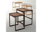 【日進木工/NISSHIN MOKKOU / GOODS】のac-cent NEST TABLE / アクセント ネストテーブル 大人の最旬トレンドファッション＆コーディネート founy(ファウニー) 送料無料 Free Shipping コンパクト Compact, Small Size スリム Slim, Slim Fit テーブル Table, Dining Table フレーム Frame, Outline ホーム・キャンプ・アウトドア・お取り寄せ Home Living / Home & Lifestyle / Camping Gear / Outdoor Camping 家具・インテリア Home Furniture & Interior. Stylish & Functional Living Spaces その他 インテリア雑貨、家具 Home Decor & Furniture Extras thumbnail 天板は白太と赤太の木目や色の違いを活かしたデザインになっています。|ID: prp329100004972200 ipo3291000000037284404