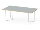 【スティール/stiiilll / GOODS】のTable Set / テーブルセット メラミンウッド天板 + スチール脚 M 大人の最旬トレンドファッション＆コーディネート founy(ファウニー) ウッド Wooden Design シンプル Simple, Minimal スリム Slim, Slim Fit テーブル Table, Dining Table デスク Desk, Work Desk ホーム・キャンプ・アウトドア・お取り寄せ Home Living / Home & Lifestyle / Camping Gear / Outdoor Camping 家具・インテリア Home Furniture & Interior. Stylish & Functional Living Spaces テーブル Dining, Coffee & Side Tables ダイニングテーブル・食卓テーブル Dining Tables thumbnail 天板グレー、脚部ホワイト|ID: prp329100004972228 ipo3291000000037284535