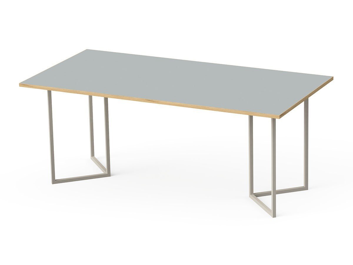 【スティール/stiiilll / GOODS】のTable Set / テーブルセット メラミンウッド天板 + スチール脚 M インテリア・キッズ・メンズ・レディースファッション・服の通販 founy(ファウニー) 　ウッド　Wooden Design　シンプル　Simple, Minimal　スリム　Slim, Slim Fit　テーブル　Table, Dining Table　デスク　Desk, Work Desk　ホーム・キャンプ・アウトドア・お取り寄せ　Home Living / Home & Lifestyle / Camping Gear / Outdoor Camping　家具・インテリア　Home Furniture & Interior. Stylish & Functional Living Spaces　テーブル　Dining, Coffee & Side Tables　ダイニングテーブル・食卓テーブル　Dining Tables　天板グレー、脚部グレー|ID: prp329100004972228 ipo3291000000037284536