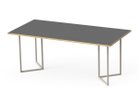 【スティール/stiiilll / GOODS】のTable Set / テーブルセット メラミンウッド天板 + スチール脚 M 大人の最旬トレンドファッション＆コーディネート founy(ファウニー) ウッド Wooden Design シンプル Simple, Minimal スリム Slim, Slim Fit テーブル Table, Dining Table デスク Desk, Work Desk ホーム・キャンプ・アウトドア・お取り寄せ Home Living / Home & Lifestyle / Camping Gear / Outdoor Camping 家具・インテリア Home Furniture & Interior. Stylish & Functional Living Spaces テーブル Dining, Coffee & Side Tables ダイニングテーブル・食卓テーブル Dining Tables thumbnail 天板ダークグレー、脚部グレー|ID: prp329100004972228 ipo3291000000037284538