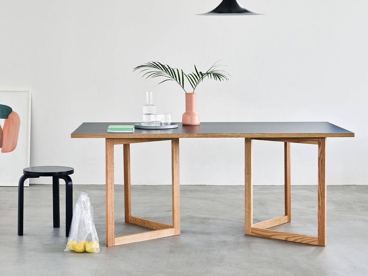 【スティール/stiiilll / GOODS】のTable Set / テーブルセット メラミンウッド天板 + スチール脚 M インテリア・キッズ・メンズ・レディースファッション・服の通販 founy(ファウニー) 　ウッド　Wooden Design　シンプル　Simple, Minimal　スリム　Slim, Slim Fit　テーブル　Table, Dining Table　デスク　Desk, Work Desk　ホーム・キャンプ・アウトドア・お取り寄せ　Home Living / Home & Lifestyle / Camping Gear / Outdoor Camping　家具・インテリア　Home Furniture & Interior. Stylish & Functional Living Spaces　テーブル　Dining, Coffee & Side Tables　ダイニングテーブル・食卓テーブル　Dining Tables　参考イメージ|ID: prp329100004972228 ipo3291000000037284550