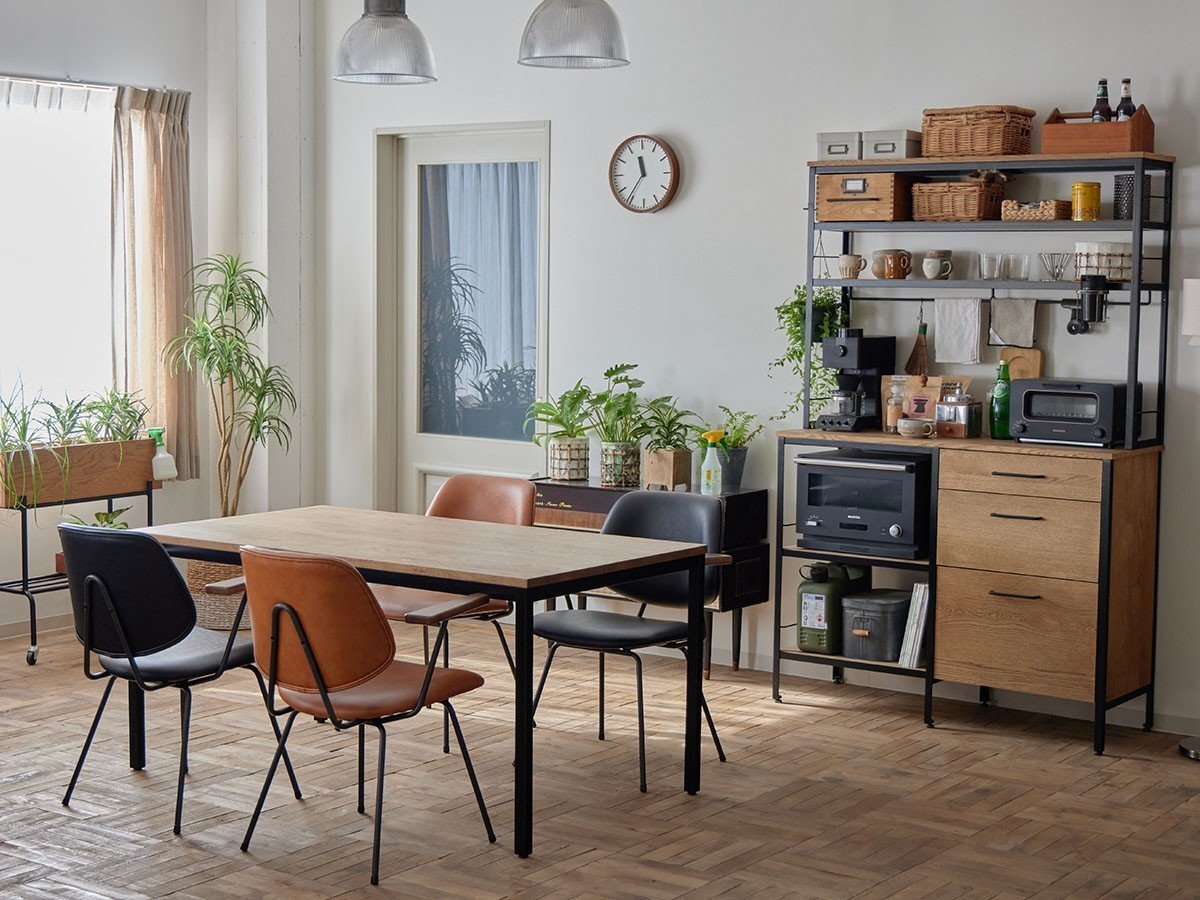 【イージーライフ/Easy Life / GOODS】のTANK DINNING TABLE / タンク ダイニングテーブル 幅180cm(オーク材 / WFT-1) インテリア・キッズ・メンズ・レディースファッション・服の通販 founy(ファウニー) 　オイル　Body Oil　タンク　Tank Top, Sleeveless Top　テーブル　Table, Dining Table　ホーム・キャンプ・アウトドア・お取り寄せ　Home Living / Home & Lifestyle / Camping Gear / Outdoor Camping　家具・インテリア　Home Furniture & Interior. Stylish & Functional Living Spaces　テーブル　Dining, Coffee & Side Tables　ダイニングテーブル・食卓テーブル　Dining Tables　参考イメージ|ID: prp329100004972258 ipo3291000000037284731