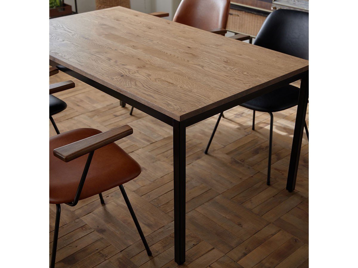 【イージーライフ/Easy Life / GOODS】のTANK DINNING TABLE / タンク ダイニングテーブル 幅180cm(オーク材 / WFT-1) インテリア・キッズ・メンズ・レディースファッション・服の通販 founy(ファウニー) 　オイル　Body Oil　タンク　Tank Top, Sleeveless Top　テーブル　Table, Dining Table　ホーム・キャンプ・アウトドア・お取り寄せ　Home Living / Home & Lifestyle / Camping Gear / Outdoor Camping　家具・インテリア　Home Furniture & Interior. Stylish & Functional Living Spaces　テーブル　Dining, Coffee & Side Tables　ダイニングテーブル・食卓テーブル　Dining Tables　参考イメージ|ID: prp329100004972258 ipo3291000000037284734