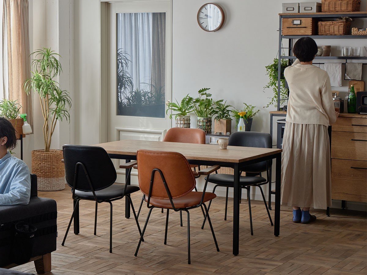【イージーライフ/Easy Life / GOODS】のTANK DINNING TABLE / タンク ダイニングテーブル 幅180cm(オーク材 / WFT-1) インテリア・キッズ・メンズ・レディースファッション・服の通販 founy(ファウニー) 　オイル　Body Oil　タンク　Tank Top, Sleeveless Top　テーブル　Table, Dining Table　ホーム・キャンプ・アウトドア・お取り寄せ　Home Living / Home & Lifestyle / Camping Gear / Outdoor Camping　家具・インテリア　Home Furniture & Interior. Stylish & Functional Living Spaces　テーブル　Dining, Coffee & Side Tables　ダイニングテーブル・食卓テーブル　Dining Tables　参考イメージ|ID: prp329100004972258 ipo3291000000037284737