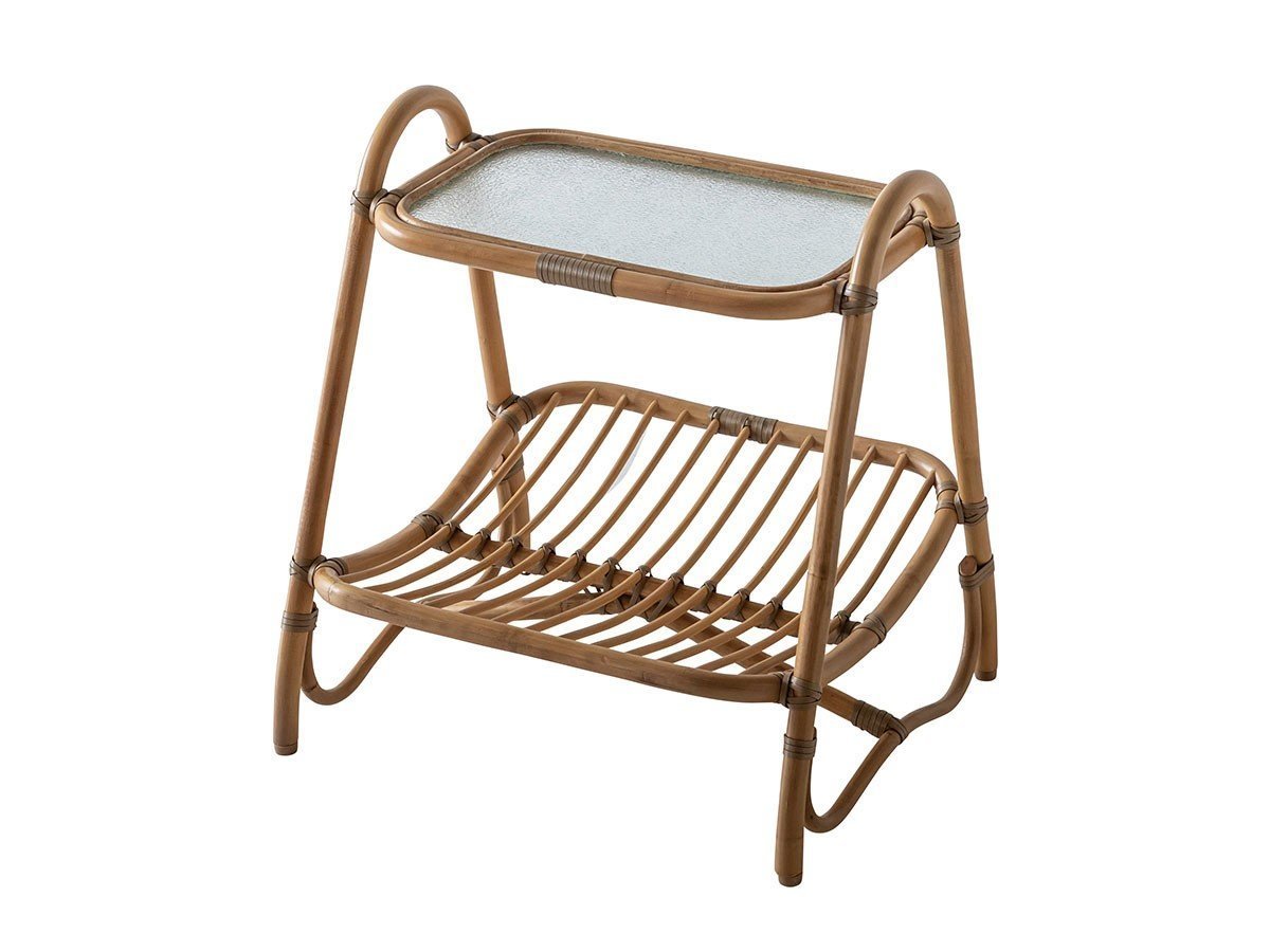 【オアシス/OASIS / GOODS】のMILLET SIDE TABLE / ミレット サイドテーブル インテリア・キッズ・メンズ・レディースファッション・服の通販 founy(ファウニー) 　ガラス　Glass, Glassware　コンパクト　Compact, Small Size　テーブル　Table, Dining Table　モザイク　Mosaic, Geometric Pattern　ラタン　Rattan, Woven Rattan　雑誌　Magazine, Fashion Magazine　ホーム・キャンプ・アウトドア・お取り寄せ　Home Living / Home & Lifestyle / Camping Gear / Outdoor Camping　家具・インテリア　Home Furniture & Interior. Stylish & Functional Living Spaces　テーブル　Dining, Coffee & Side Tables　サイドテーブル・ナイトテーブル　Side & End Tables　ナチュラル|ID: prp329100004972275 ipo3291000000037284808