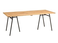 【イデー/IDEE / GOODS】のSOUDIEUX TABLE 1800 / スデュー テーブル 幅180cm 大人の最旬トレンドファッション＆コーディネート founy(ファウニー) テーブル Table, Dining Table フォルム Silhouette, Form ワーク Workwear, Utility Style ホーム・キャンプ・アウトドア・お取り寄せ Home Living / Home & Lifestyle / Camping Gear / Outdoor Camping 家具・インテリア Home Furniture & Interior. Stylish & Functional Living Spaces テーブル Dining, Coffee & Side Tables ダイニングテーブル・食卓テーブル Dining Tables |ID:prp329100004972337