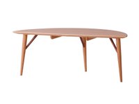 【日進木工/NISSHIN MOKKOU / GOODS】のWHITE WOOD Leaf Living Table / ホワイトウッド リーフ リビングテーブル 幅120cm 大人の最旬トレンドファッション＆コーディネート founy(ファウニー) 送料無料 Free Shipping ウッド Wooden Design テーブル Table, Dining Table モダン Modern, Contemporary モチーフ Motif, Design Theme リーフ Leaf, Botanical Leaf ホーム・キャンプ・アウトドア・お取り寄せ Home Living / Home & Lifestyle / Camping Gear / Outdoor Camping 家具・インテリア Home Furniture & Interior. Stylish & Functional Living Spaces テーブル Dining, Coffee & Side Tables ローテーブル・センターテーブル Coffee & Center Tables |ID:prp329100004972343