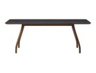 【マルニコレクション/MARUNI COLLECTION / GOODS】のTako Dining Table 200 / タコ ダイニングテーブル 幅200cm セラミック天板 大人の最旬トレンドファッション＆コーディネート founy(ファウニー) おすすめ Recommended / Our Picks オーガニック Organic Cotton テーブル Table, Dining Table フォルム Silhouette, Form フレーム Frame, Outline ホーム・キャンプ・アウトドア・お取り寄せ Home Living / Home & Lifestyle / Camping Gear / Outdoor Camping 家具・インテリア Home Furniture & Interior. Stylish & Functional Living Spaces テーブル Dining, Coffee & Side Tables ダイニングテーブル・食卓テーブル Dining Tables thumbnail フレーム:ウォルナット CA-0(ウレタン樹脂塗装 / ナチュラルブラウン)、天板:ダークマルキーナ|ID: prp329100004972407 ipo3291000000037285358