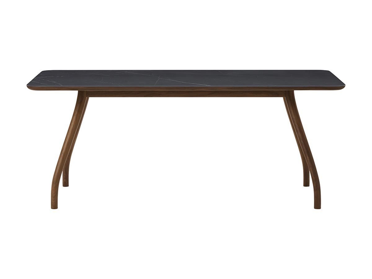 【マルニコレクション/MARUNI COLLECTION / GOODS】のTako Dining Table 180 / タコ ダイニングテーブル 幅180cm セラミック天板 インテリア・キッズ・メンズ・レディースファッション・服の通販 founy(ファウニー) 　おすすめ　Recommended / Our Picks　オーガニック　Organic Cotton　テーブル　Table, Dining Table　フォルム　Silhouette, Form　フレーム　Frame, Outline　ホーム・キャンプ・アウトドア・お取り寄せ　Home Living / Home & Lifestyle / Camping Gear / Outdoor Camping　家具・インテリア　Home Furniture & Interior. Stylish & Functional Living Spaces　テーブル　Dining, Coffee & Side Tables　ダイニングテーブル・食卓テーブル　Dining Tables　フレーム:ウォルナット CA-0(ウレタン樹脂塗装 / ナチュラルブラウン)、天板:ダークマルキーナ|ID: prp329100004972408 ipo3291000000037285362