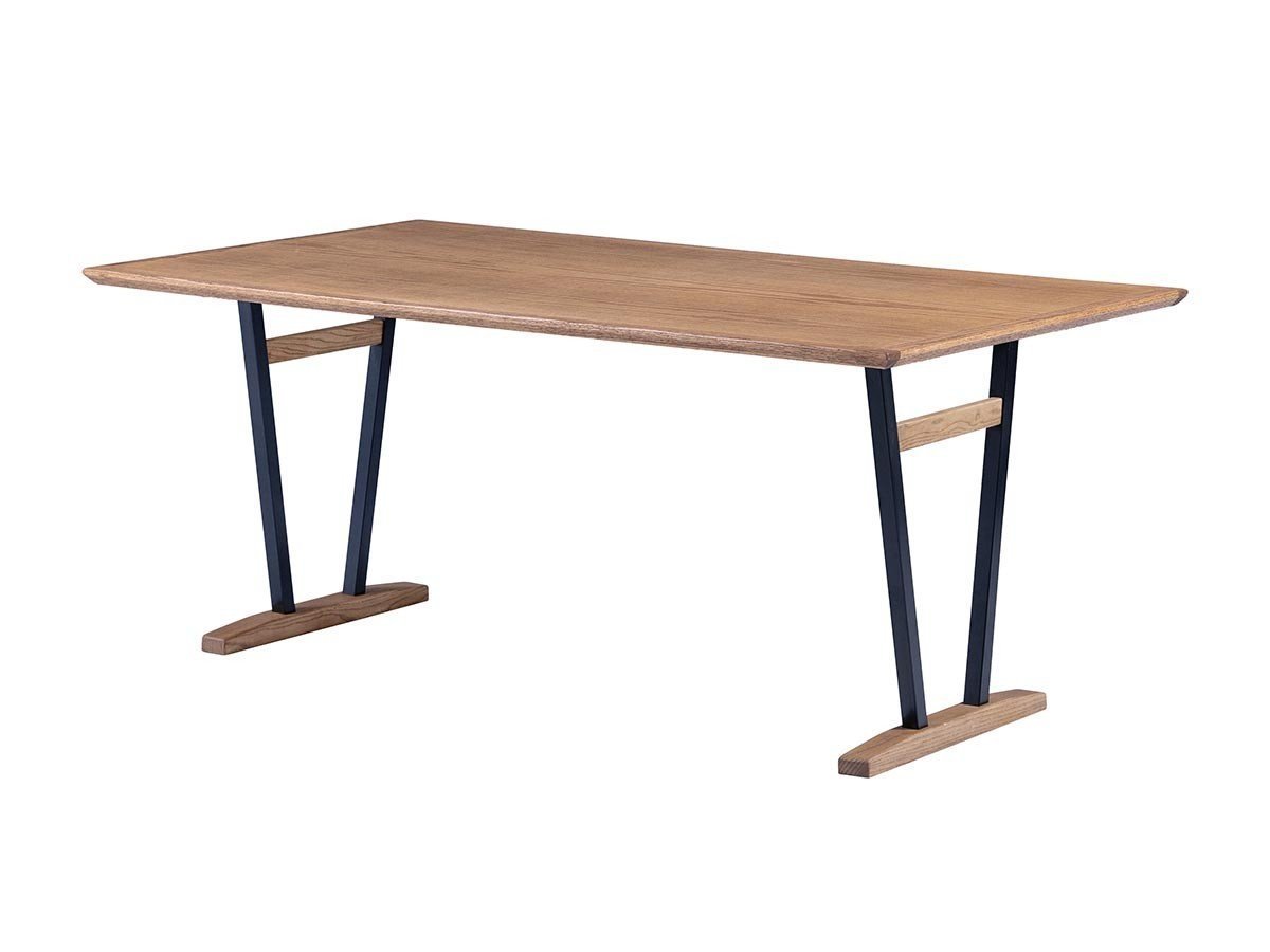 【ノラ/nora / GOODS】のIRORO DINING TABLE / イロロ ダイニングテーブル 幅160cm レッドオーク天板 V脚 大人の最旬トレンドファッション＆コーディネート founy(ファウニー) 　ウッド　Wooden Design　テーブル　Table, Dining Table　バランス　Balance, Style Balance　雑誌　Magazine, Fashion Magazine　ホーム・キャンプ・アウトドア・お取り寄せ　Home Living / Home & Lifestyle / Camping Gear / Outdoor Camping　家具・インテリア　Home Furniture & Interior. Stylish & Functional Living Spaces　テーブル　Dining, Coffee & Side Tables　ダイニングテーブル・食卓テーブル　Dining Tables　 other-1|ID: prp329100004972425 ipo3291000000037285435