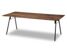 【フライミー ファクトリー/FLYMEe Factory / GOODS】のDINING TABLE / ダイニングテーブル #100782(船底面タイプ) 天板:ウォールナット、サイズ:幅200 × 奥行90cm|ID: prp329100004972448 ipo3291000000037285590