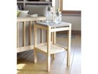 【北の住まい設計社/KITANOSUMAISEKKEISHA / GOODS】のn frame Side Table Stone / エヌフレーム サイドテーブル ストーン 大人の最旬トレンドファッション＆コーディネート founy(ファウニー) オイル Body Oil ストーン Stone, Gem-Like テーブル Table, Dining Table パウダー Powder, Soft Tone フレーム Frame, Outline 送料無料 Free Shipping ホーム・キャンプ・アウトドア・お取り寄せ Home Living / Home & Lifestyle / Camping Gear / Outdoor Camping 家具・インテリア Home Furniture & Interior. Stylish & Functional Living Spaces テーブル Dining, Coffee & Side Tables サイドテーブル・ナイトテーブル Side & End Tables thumbnail 脚部:イタヤカエデ(ソープ仕上)|ID: prp329100004972453 ipo3291000000037285628