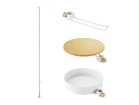 【ドロー ア ライン/DRAW A LINE / GOODS】のMy Chair Side Set / マイ チェア サイド セット 大人の最旬トレンドファッション＆コーディネート founy(ファウニー) アクセサリー Fashion Accessories テーブル Table, Dining Table フラワー Flower, Floral マグネット Magnet, Magnetic Closure 送料無料 Free Shipping ホーム・キャンプ・アウトドア・お取り寄せ Home Living / Home & Lifestyle / Camping Gear / Outdoor Camping 家具・インテリア Home Furniture & Interior. Stylish & Functional Living Spaces テーブル Dining, Coffee & Side Tables サイドテーブル・ナイトテーブル Side & End Tables thumbnail 本商品はこちらのパーツがセットになっています(ホワイト)セット内容:テンションロッド|ID: prp329100004972590 ipo3291000000037286190