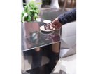 【三代目板金屋/Bankinya / GOODS】のhexagon stool / coffee table / ヘキサゴン スツール / コーヒーテーブル 手前:鏡面仕上げ、奥:ヘアライン仕上げ|ID: prp329100004972632 ipo3291000000037286382