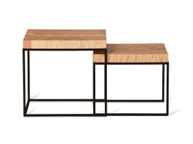 【トツカワ リビング/TOTSUKAWA LIVING / GOODS】のNest table / ネストテーブル 大人の最旬トレンドファッション＆コーディネート founy(ファウニー) 送料無料 Free Shipping ガラス Glass, Glassware テーブル Table, Dining Table フレーム Frame, Outline ホーム・キャンプ・アウトドア・お取り寄せ Home Living / Home & Lifestyle / Camping Gear / Outdoor Camping 家具・インテリア Home Furniture & Interior. Stylish & Functional Living Spaces テーブル Dining, Coffee & Side Tables サイドテーブル・ナイトテーブル Side & End Tables |ID:prp329100004972650